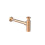 Półsyfon butelkowy 300 mm 1 1/4"x32 PVD Rose Gold Roca (A5064070RG)