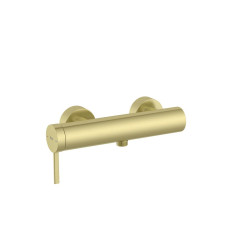 Bateria prysznicowa ścienna bez zestawu PVD Brushed Gold ONA Roca (A5A219EVA0)