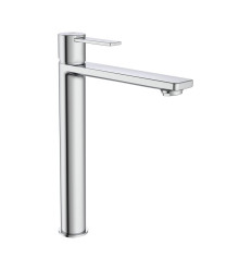 Bateria umywalkowa wysoka bez korka Cold Start chrom Targa Roca (A5A345FC00)