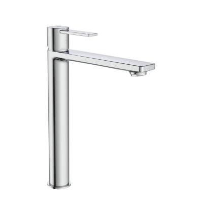 Bateria umywalkowa wysoka bez korka Cold Start chrom Targa Roca (A5A345FC00)