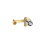 Element podtynkowy do baterii umywalkowej dwuotworowej chrom Targa Roca (A5E3503C00)