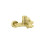 Bateria wannowo-prysznicowa ścienna bez zestawu Brushed Gold Targa Roca (A5A025FVA0)