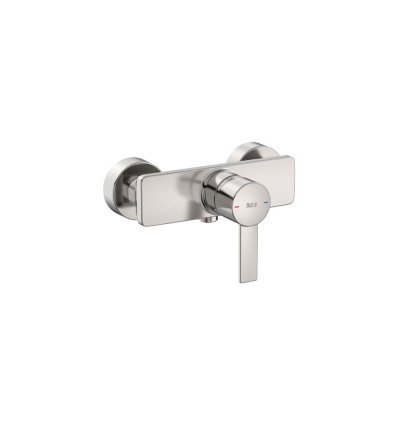 Bateria prysznicowa ścienna bez zestawu Inox Targa Roca (A5A215FSM0)