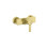 Bateria prysznicowa ścienna bez zestawu Brushed Gold Targa Roca (A5A215FVA0)