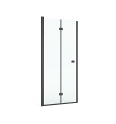DRZWI 2 SKRZYDŁOWE ŁAMANE 90x195 CAPITAL BLACK Roca (AM4509016M)