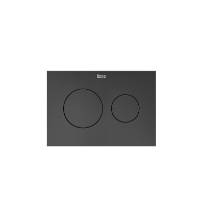 PS3 - przycisk podwójny PVD Brushed Titanium Black DUPLO S Roca (A8902233NM)