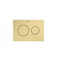 PS3 - przycisk podwójny PVD Brushed Gold DUPLO S Roca (A8902233VA)