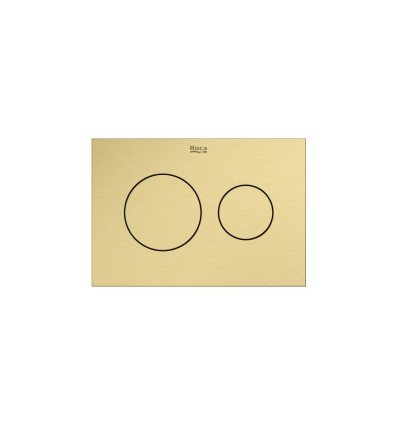 PS3 - przycisk podwójny PVD Brushed Gold DUPLO S Roca (A8902233VA)