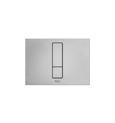 PS4 - przycisk podwójny stal nierdzewna DUPLO S Roca (A890221304)
