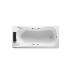 Wanna akrylowa 180X80 z zagłówkiem i uchwaytami biała BeCool Roca (A248015001)