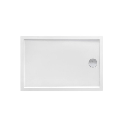 Brodzik prostokątny akrylowy biały Flat 100x90x4 Granada Roca (A276337000)