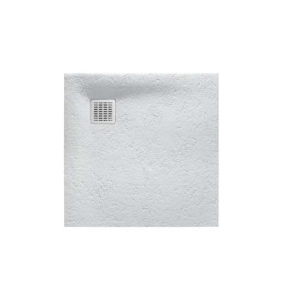 BRODZIK KWADRATOWY 1000 x 1000 PERŁOWY TERRAN Roca (AP1033E83E801630)