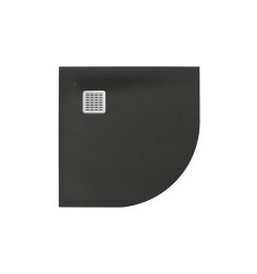 BRODZIK PÓŁOKRĄGŁY 900x900 ONYKS TERRAN Roca (AP10538438401640)