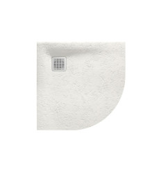 BRODZIK PÓŁOKRĄGŁY 900x900 BEŻOWY TERRAN Roca (AP10538438401650)