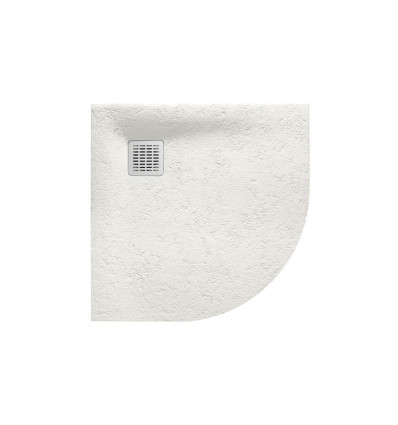 BRODZIK PÓŁOKRĄGŁY 900x900 BEŻOWY TERRAN Roca (AP10538438401650)