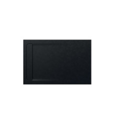 BRODZIK PROSTOKĄTNY 1400 x 900 CZARNY AQUOS Roca (AP60157838401400)