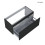 Zestaw mebli 180 cm z blatem czarny mat Vernal Oltens (68553300)