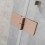 Kabina przyścienna 110x70 Essenza Brushed Copper KDJ+S Radaway (1385023-93-01R + 1384048-01-01 + 1384048-01-01)