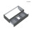 Zestaw mebli 180 cm z blatem grafit mat/dąb Vernal Oltens (68562400)