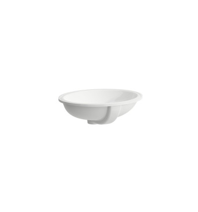 Umywalka podblatowa owalna 50x41 bez otworu na baterie Savoy Laufen pro (H8189430001091)