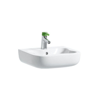 Umywalka ścienna 45x41 z otworem na baterie FloraKids Laufen pro (H8150310001041)