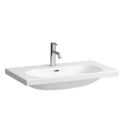Umywalka ścienna 80x46 bez otworu na baterie LUA Laufen pro (H8100870001091)