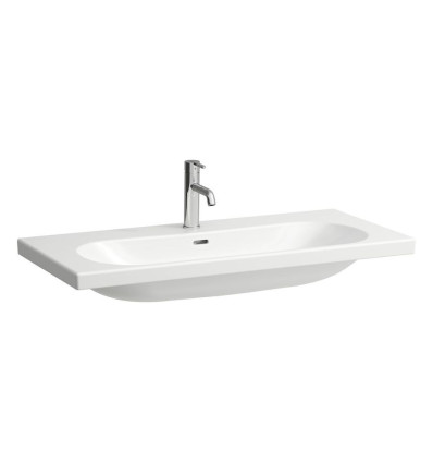 Umywalka ścienna 100x46 z otworem na baterie LUA Laufen pro (H8100890001041)