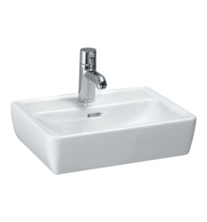 Umywalka ścienna 45x34 z otworem na baterie Pro A Laufen pro (H8119520001041)