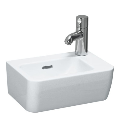 Umywalka ścienna biała 36x25 z otworem na baterie Pro A Laufen pro (H8169550001061)