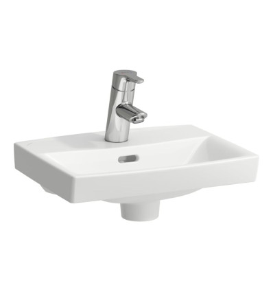 Umywalka ścienna mała 40x32 z otworem na baterie Pro N Laufen pro (H8109500001041)