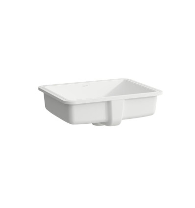 Umywalka podblatowa 44x33 bez otworu na baterie biały mat SAVOY Laufen pro (H8189487571091)
