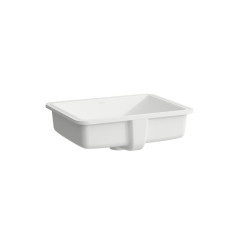 Umywalka podblatowa 44x33 bez otworu na baterie biały mat SAVOY Laufen pro (H8189487571551)