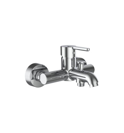 Bateria wannowo-prysznicowa ścienna bez zestawu prysznicowego chrom LUA Laufen pro (H3210810044001)