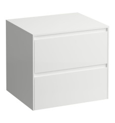 Szafka z blatem 585x495 bez wycięcia pod umywalkę Biały mat LANI Laufen pro (H4043001122601)