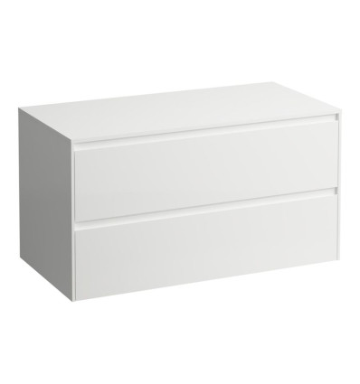 Szafka z blatem 985x495 bez wycięcia pod umywalkę Biały matowy LANI Laufen pro (H4043201122601)