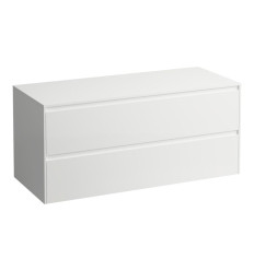 Szafka z blatem 1185x495 bez wycięcia pod umywalkę Biały mat LANI Laufen pro (H4043301122601)