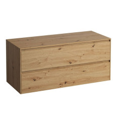 Szafka z blatem 1185x495 bez wycięcia pod umywalkę Dziki dąb LANI Laufen pro (H4043301122671)