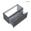 Zestaw mebli 180 cm z blatem grafit mat/czarny mat Vernal Oltens (68581400)