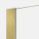 Kabina Walk-in 130x200 Nesta Gold Brushed New Trendy (K-1744)