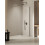 Kabina Walk-in 90x200 Nesta Gunmetal Brushed New Trendy (K-1756)