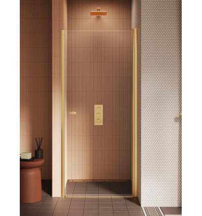 Drzwi wnękowe 70x195 New Soleo Gold Brushed New Trendy (D-0739A)