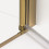 Drzwi wnękowe 110x195 New Soleo Gold Brushed New Trendy (D-0773A-WK)