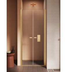 Drzwi wnękowe 110x195 New Soleo Gold Brushed New Trendy (D-0747A)