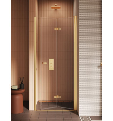 Drzwi wnękowe 100x195 New Soleo Gold Brushed New Trendy (D-0755A)