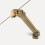 Kabiny prysznicowe 100x120x195 New Soleo Gold Brushed New Trendy (K-4211)