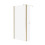 Kabiny Walk-in 110x195 New Soleo Gold Brushed New Trendy (K-4342)