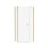 Kabiny prysznicowe 100x80x195 New Soleo Gold Brushed New Trendy (K-3583)