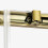 Kabina prysznicowa 70x80x200 Prime Gold Brushed New Trendy (D-0778A/D-0781A)