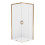 Kabina prysznicowa 80x70x200 Prime Gold Brushed New Trendy (D-0780A/D-0779A)