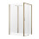 Kabiny prysznicowe 110x100x200 Prime Gold Brushed New Trendy (K-3959)